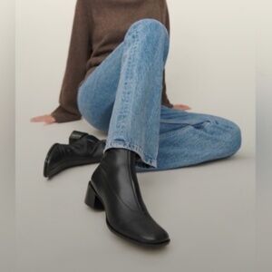 Reformation Louie Stretch Sock Boots